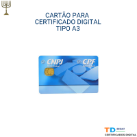 Cartão para certificado digital